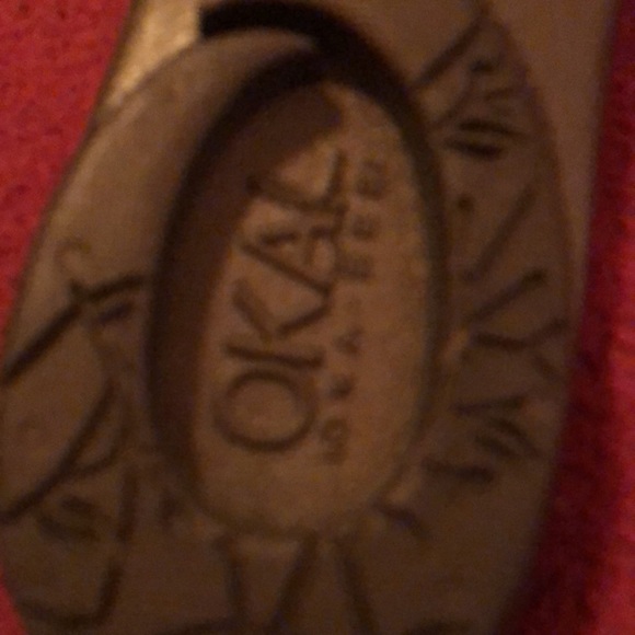 OKA b. Madison Slide Sandal with Animal Print Bow - Picture 5 of 6